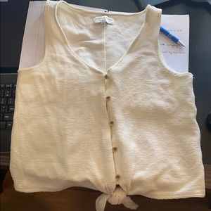 Madewell cropped tank top